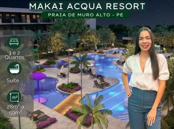 Apartamento de 1 quarto, Ipojuca · Apartamentos em Muro Alto Explore o Futuro do Litoral - Makai Acqua Resort
