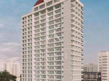 1 · Studio Bem Localizado Manhattan Tower | 1 Suíte, 1 banheiro, Sacada | 27.71 m² | Centro