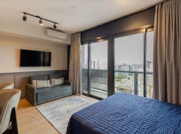 Apartamento · 36m² · 1 Quarto · 1 Vaga · Lindo studio de 37m2, totalmente mobiliado, com 1 vaga de garagem no bairro Boa Vista