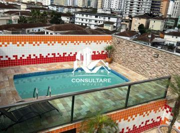 Apartamento · 254m² · 3 Quartos · 1 Vaga · Cobertura em Vila Valença, São Vicente/SP de 254m² 3 quartos à venda por R$ 790.000,00