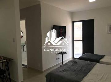 Apartamento · 40m² · 1 Quarto · 1 Vaga · Flat em Centro, São Vicente/SP de 40m² 1 quartos à venda por R$ 250.000,00