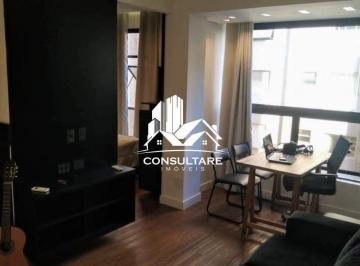Apartamento · 69m² · 1 Quarto · 1 Vaga · Flat em Itararé, São Vicente/SP de 69m² 1 quartos para locação R$ 4.400,00/mes