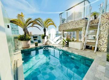 Apartamento · 289m² · 2 Quartos · 2 Vagas · Cobertura em Ponta da Praia, Santos/SP de 289m² 2 quartos à venda por R$ 1.990.000,00