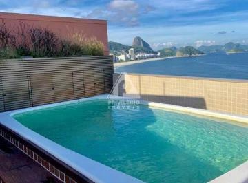 Apartamento · 263m² · 4 Quartos · 4 Vagas · Cobertura Duplex na Avenida Atlântica com Vista Espetacular para o Mar!