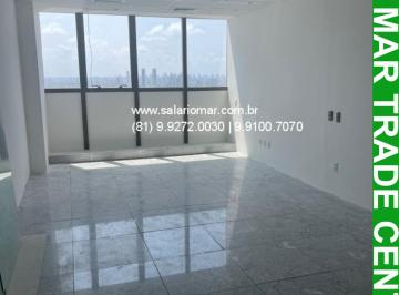 Foto 01 · Sala Comercial para Locação no Pina, Recife-PE - Empresarial Rio Mar Trade Center Torre 3: 30,50m², 
