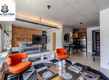 Foto 02 · Apartamento à Venda No Itaim Bibi Com 1 Suíte e 1 Vaga - Maxhaus Itaim - Mobiliado
