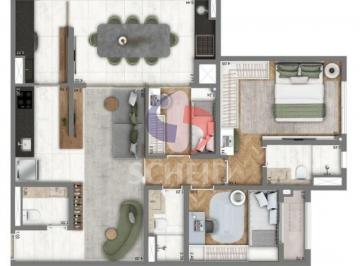 Apartamento · 88m² · 3 Quartos · 1 Vaga · APARTAMENTO NOVO 3 DORMITORIOS - SUITE - 1 VAGA - ENTREGA 2026