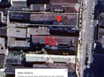 d7a270d6a960fdbd0b2be8e09fc7ad8ebdc40b83 · Terreno à venda, 336 m² por R$ 1.280.000,00 - Vila Nova - Santos/SP