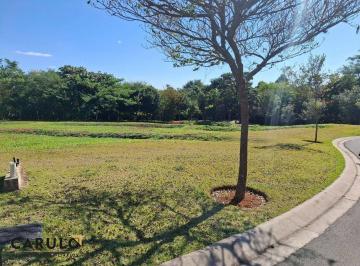 Vista da rua para o terreno · Terreno de condomínio à venda, 1375 m² por R$ 2.000.000 - Loteamento Residencial Pedra Alta (Sousas)