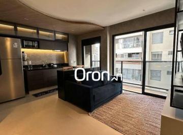 006152016e7ffe08c5c6ad77a48b6c243475f32e · Flat com 1 dormitório à venda, 46 m² por R$ 660.000,00 - Setor Marista - Goiânia/GO