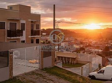Vista incrível do por do sol na rua Margarida, Campina da Barra! · Casa 3 qtos em Araucária: Vista Pôr do Sol e Planejados