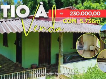 Rural · 5596m² · 3 Quartos · Sítio á venda, Córrego Areado - Passa Tempo/MG.