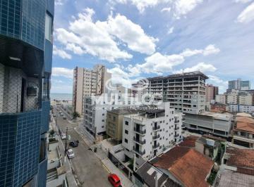 Apartamento · 68m² · 1 Quarto · 1 Vaga · Apartamento 1 dormitório mobiliado com vista mar - Guilhermina