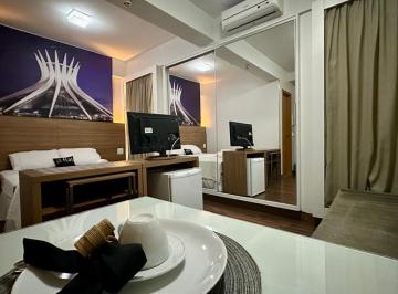 Apartamento de 1 quarto, Águas Claras · Flat Mobiliado S4 Hotel | 14º andar - vista livre | Metrô | Direto Proprietário