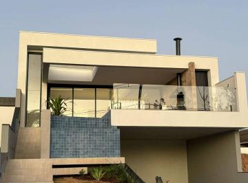 47b4395c6580b7fdfd733d8a84d310775e95edce · Casa térrea nova à venda, alto padrão, 3 suítes + suíte reversível, piscina, cond. Gran Reserve, Ind