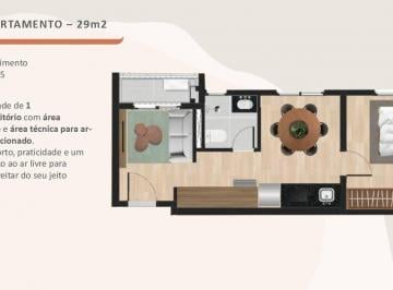 Em Construção- Entrega em Junho de 2027.

R$ 315 mil o PITANGA 105 está sendo co · Studio em Mirandópolis, São Paulo/SP de 29m² 1 quartos à venda por R$ 315.000,00