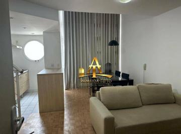 b3e6aca2825a50a58ee9c03b78f520178ec8dda6 · Apartamento com 1 dormitório para alugar, 62 m² por R$ 5.090,00/mês - Alphaville Industrial - Baruer