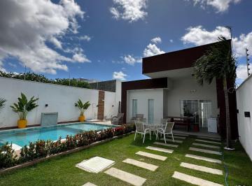 Foto 01 · Casa residencial para Venda em condominio fechado, Linha Verde, Arembepe, Camaçari, 3 quartos, 1 suí