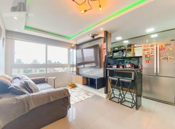 Apartamento · 57m² · 2 Quartos · 1 Vaga · Apartamento semimobiliado, andar alto, com vista perene – Jardim Lindóia