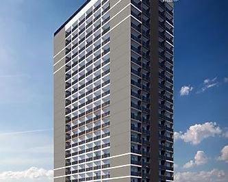 Fachada · Studio à venda em São Paulo, Vila Mariana, com 1 quarto, 27,73m²