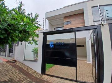 Casa · 182m² · 3 Quartos · 3 Vagas · Casa com 3 dormitórios para alugar, 182 m² por R$ 5.800,00/mês - Jardim Burle Marx - Londrina/PR