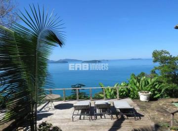 Casa · 800m² · 4 Quartos · 4 Vagas · Casa com vista cinematográfica, com 4 suítes na praia do Léo, Ubatuba