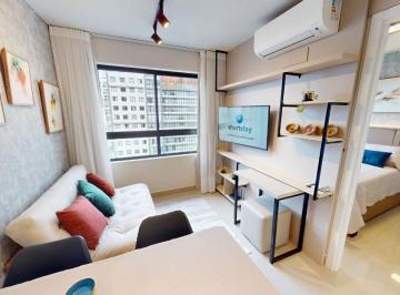 Apartamento de 1 quarto, Curitiba · Apartamento Mobiliado 1 Dormitório para Aluguel por Período Flexível