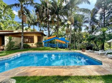 Casa · 470m² · 4 Quartos · 2 Vagas · Cond. Vila de São Fernando - 4 stes, 2 escritórios, gourmet, casa hóspedes!