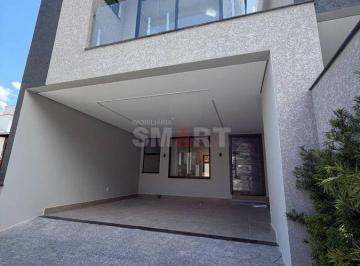 Casa · 3 Quartos · 2 Vagas · Geminado alto padrão novo com 3 suítes e fundos com churrasqueira e pergolado