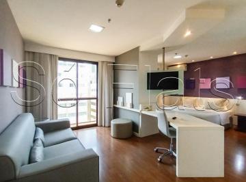Apartamento · 33m² · 1 Quarto · 1 Vaga · Flat na rua Vergueiro em frente ao Metrô Paraíso, próx a Paulista e 23 de Maio.