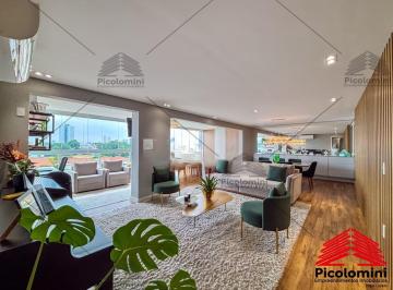 Foto 01 · Apartamento Mobiliado no Anália Franco, 165m2, Varanda Gourmet integrada com a sala, 3 suítes, ambie