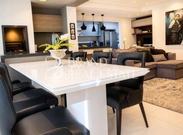 Apartamento · 131m² · 3 Quartos · Apartamento á venda no Habitarte Brooklin, 131m², andar alto, semi mobiliado, varanda gourmet.