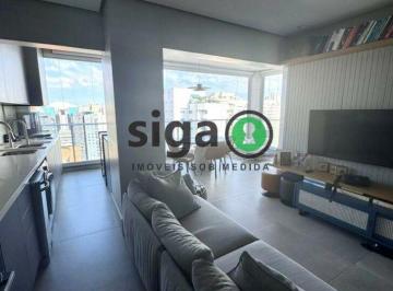 Apartamento · 80m² · 2 Quartos · 2 Vagas · Apartamento para Venda e Locação em Moema com 2 quartos, 2 banheiros, 2 vagas