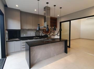 Casa · 154m² · 3 Quartos · 4 Vagas · Casa com 3 suítes, 154m² para locação por R$ 8.500,00 - Condomínio Valência, Ilha Gracia, Ribeirão P