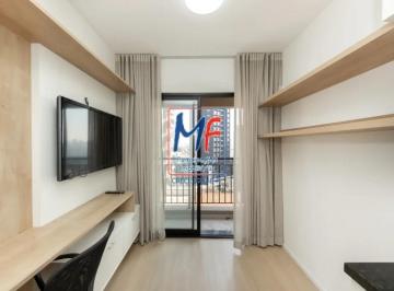 Apartamento · 29m² · 1 Quarto · Excelente apto studio no Sumaré, com 29 m² a.u., 1 dormitório, sala, cozinha, banheiro, varanda, laz