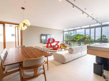 a233da4ab2f2829ccead7213c752c3cc58e2b4b9 · Apartamento à venda, 160 m² por R$ 2.280.000,00 - Gonzaga - Santos/SP
