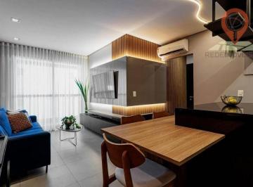 c13ce2fc89708956f6c96badda537e2d9758d96f · Apartamento com 2 dormitórios à venda, 54 m² por R$ 900.000 - Ponta Verde - Maceió/AL