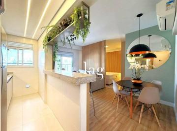 4daabf54c62562bc6e5aa8340df072b0d7e89d03 · Apartamento com 1 dormitório para alugar, 37 m² por R$ 3.930,00/mês - Edifício Notting Hill - Soroca