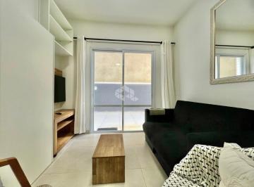 Apartamento · 107m² · 1 Quarto · 1 Vaga · Apartamento mobiliado de 1 dormitório com Vista Mar e box/vaga de garagem em Capão da Canoa