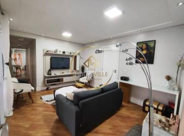 Apartamento · 90m² · 3 Quartos · 1 Vaga · Apartamento 3 dormitórios ( 1 suíte), Pátio Clube, Aquarius, Sjc.