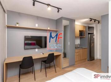 Apartamento · 26m² · 1 Quarto · Excelente apto studio no Jardim das Acácias, com 26 m² a.u., 1 dormitório, sala, cozinha, banheiro, 
