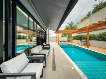 Casa · 569m² · 5 Quartos · 6 Vagas · Casa mobiliada com 5 suítes à venda no condomínio Mont Blanc Residence, em Campinas.