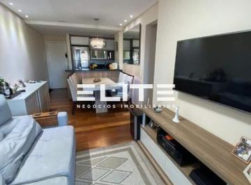 sala · Apartamento à venda no Campestre - 75 m², 2 dormitórios, 2 vagas de garagem paralelas e lazer comple