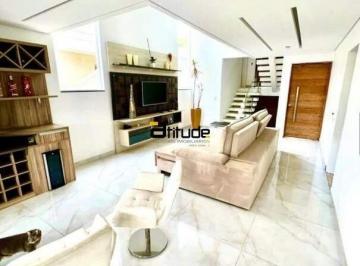 Casa · 270m² · 4 Quartos · 6 Vagas · CASA PARA LOCAÇÃO NO CONDOMÍNIO NEW VILLE - SANTANA DE PARNÍBA / " ESTARÁ DISPONÍVEL A PARTIR DO DIA