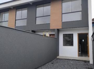 Casa · 64m² · 2 Quartos · 2 Vagas · Geminado NOVO com 2 quartos no Aventureiro