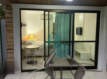 Apartamento · 31m² · 1 Quarto · 1 Vaga · Apartamento Studio Mobiliado à venda no ILOA na Barra de São Miguel - Alagoas
