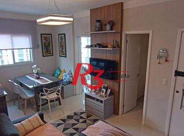 7b29d60cf2bc88c6f83c6e025c345dca859b7a98 · Apartamento com 2 dormitórios à venda, 69 m² por R$ 960.000,00 - Boqueirão - Santos/SP