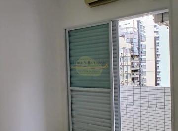 Apartamento · 47m² · 1 Quarto · 1 Vaga · Apartamento Sala Living - Frente - Sacada - Gonzaga - Santos/SP.