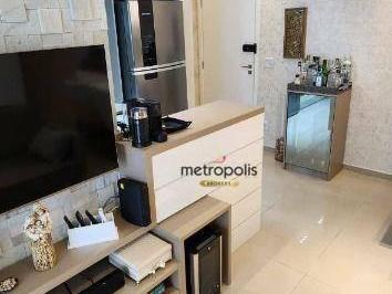 Sala · Apartamento com 2 dormitórios à venda, 63 m² por R$ 780.000,00 - Jardim São Caetano - São Caetano do