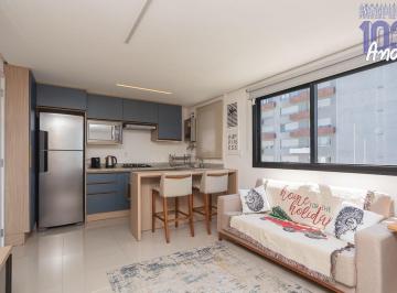 Apartamento · 28m² · 1 Vaga · Studio mobiliado à venda no The Park – junto ao Parque da Redenção